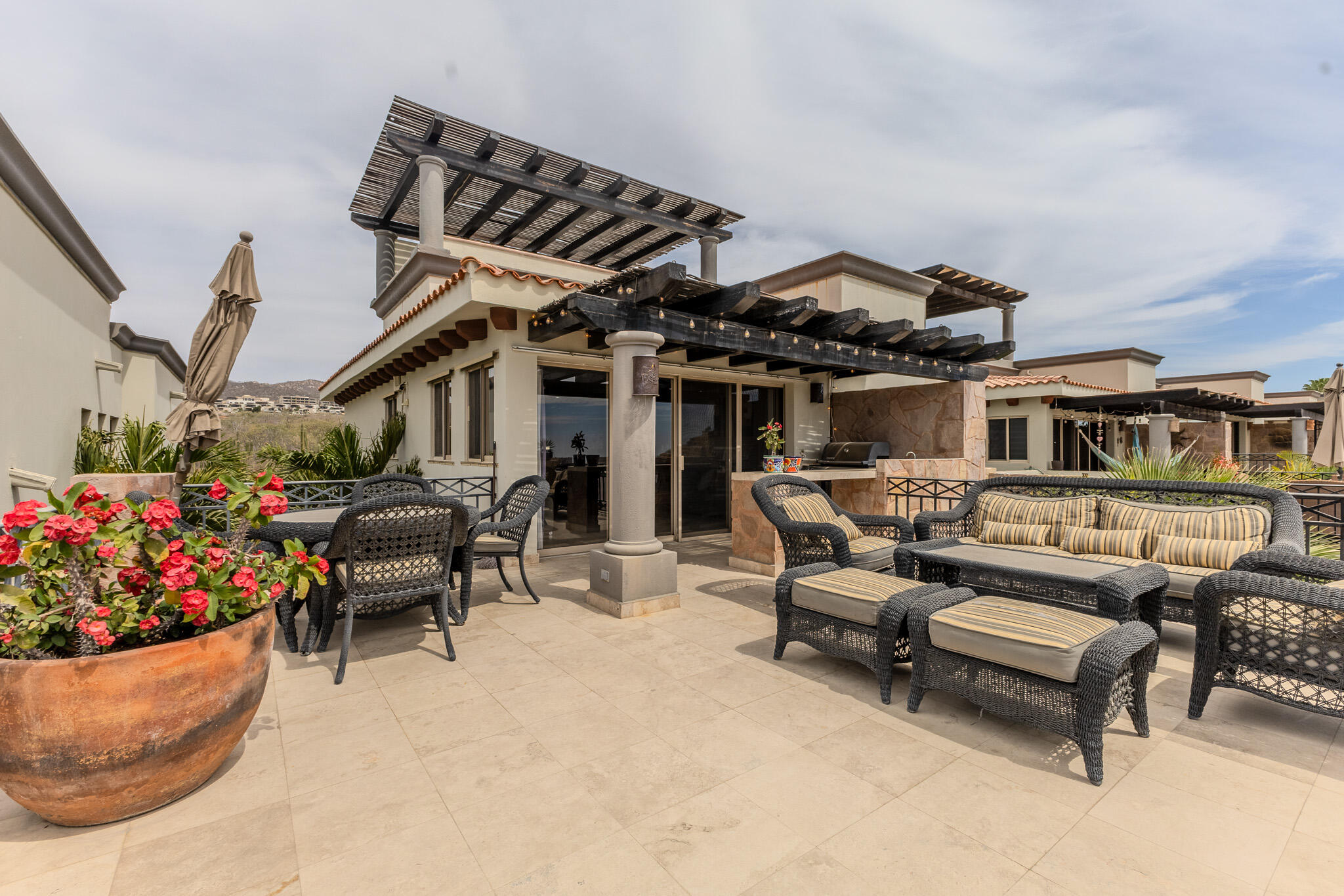 Los Cabos Ventanas Perched on the highest row of Cabo San Lucas' most successful community, this stunning home offers unobstructed ocean and city for sale