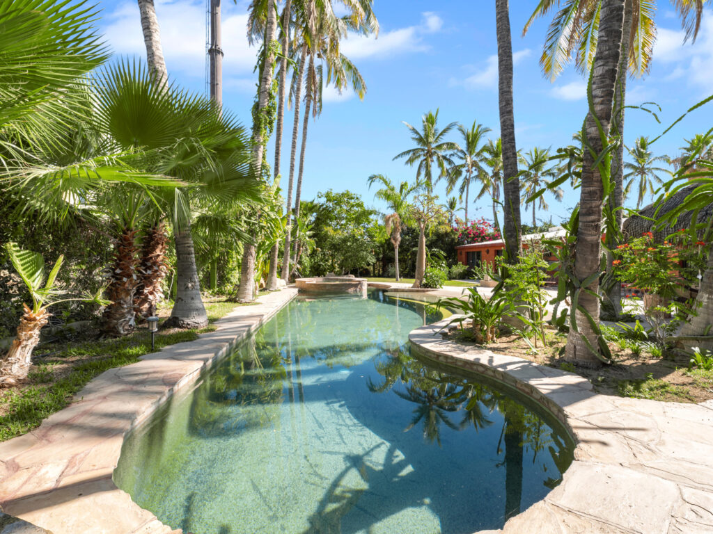 Los Cabos Rancho Paraiso Located in the exclusive community of Rancho Paraiso. This custom 3 bedroom + office and 2.5 bath home are an excellent retreat for the whole family. This home is an entertainer's paradise with large spacious patios on the top and bottom levels. The home is nestled on one of the largest lots in Rancho Paraiso and offers spectacular for sale