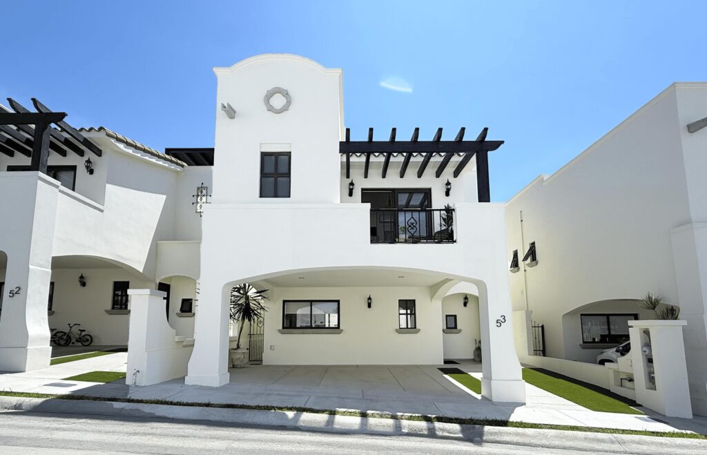Los Cabos Palma Real Palma Real is a quiet, peaceful, and private community, where you'll be able to find spacious and beautiful houses with 4 bedrooms, 4.5 bathrooms, master bedroom with walk in closet, studio, laundry room, pantry, maids quarter with full bathroom, kitchen with granite counter top, closets, 10,000 L. water tank, and wide patio. Pool and common area, ideal to spend time with friends and family.PRICE INCLUDES GRASS AND MINI SPLITS. POOL CAN BE ADDED AS AN UPGRADE (ADDITIONAL COST)Pictures of our Model Home, this unit is Pre-Construction with delivery 4-6 months. for sale
