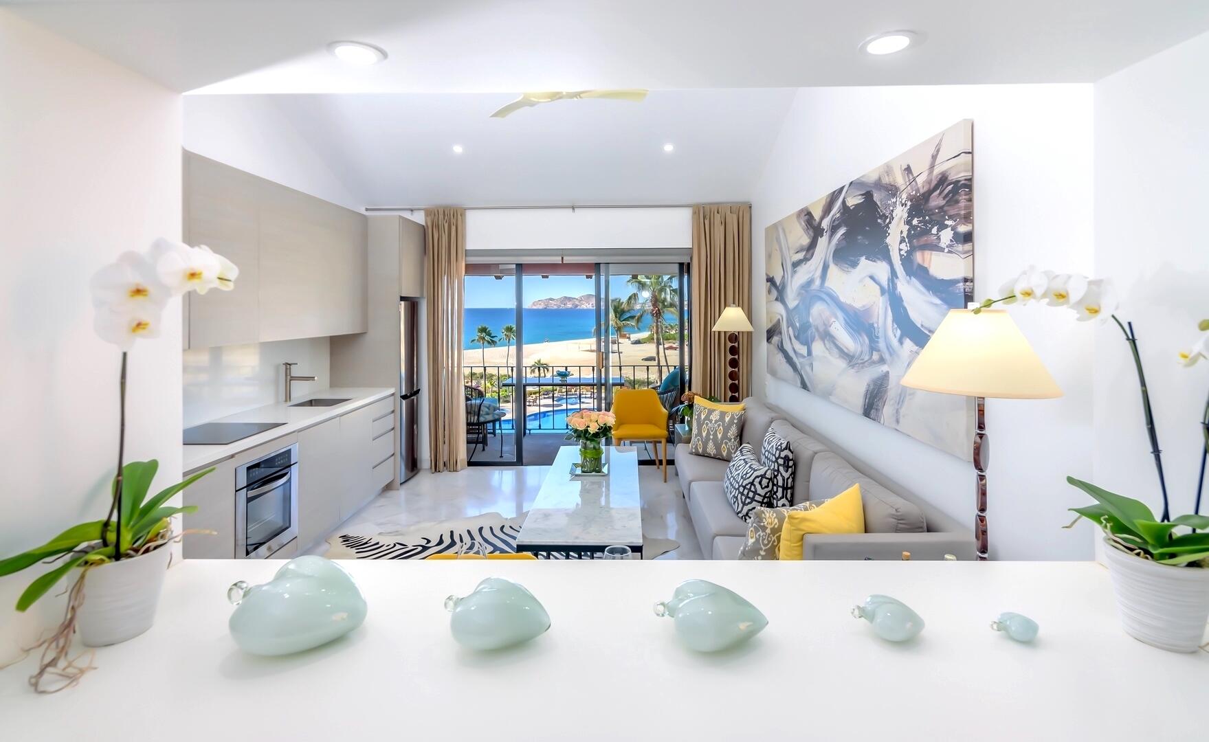 Los Cabos Vista Vela Iii Investment and lifestyle opportunity in the highly desirable Vista Vela Phase III, located in prime El Tezal. This well appointed 3-bedroom, 3-bathroom corner unit offers a coveted partial – Condo, The Paraiso Residences, Cabo San Lucas, Cabo San Lucas, BS