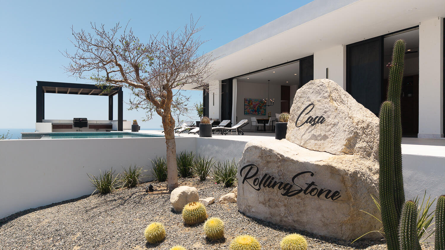 Los Cabos Pedregal Csl Villa Felicidad is a 5-bedroom, 5.5-bath residence in Pedregal that combines scale, location, and proven income potential. Set just minutes from the main gate and within walking distance to the marina, it offers effortless access to Cabo's best dining and nightlife while maintaining privacy. The home features a private pool, expansive terraces, and panoramic marina for sale